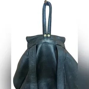 Lucky Brand | Bags | Lucky Brand Boho Leather Black Backpack  display picture 2